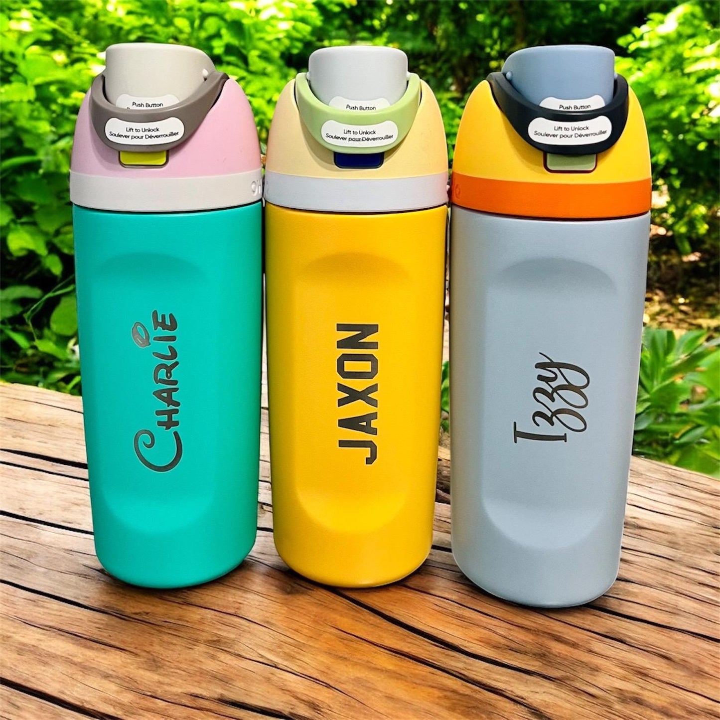 Kitty Owala Water Bottle 32 oz: Hello kawaii Kitty design, personalized Name Engraved, Sanrio inspired gift, Croquette bows, Tea time