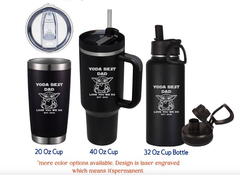 Best Dad ever 20 0z stainless Tumbler, Father’s Day Custom engraved gift, gift for Dad, golf Dad, Fishing Dad, Reel Dad, Dad by Par Grandpa