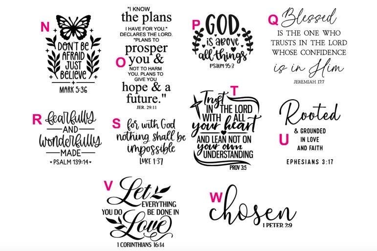 Personalize Bible Verse on 16 Oz/22 0z Water Bottles, Faith-based gift, Godfather Religious quote Baptism gift, Godmother gift, motivational