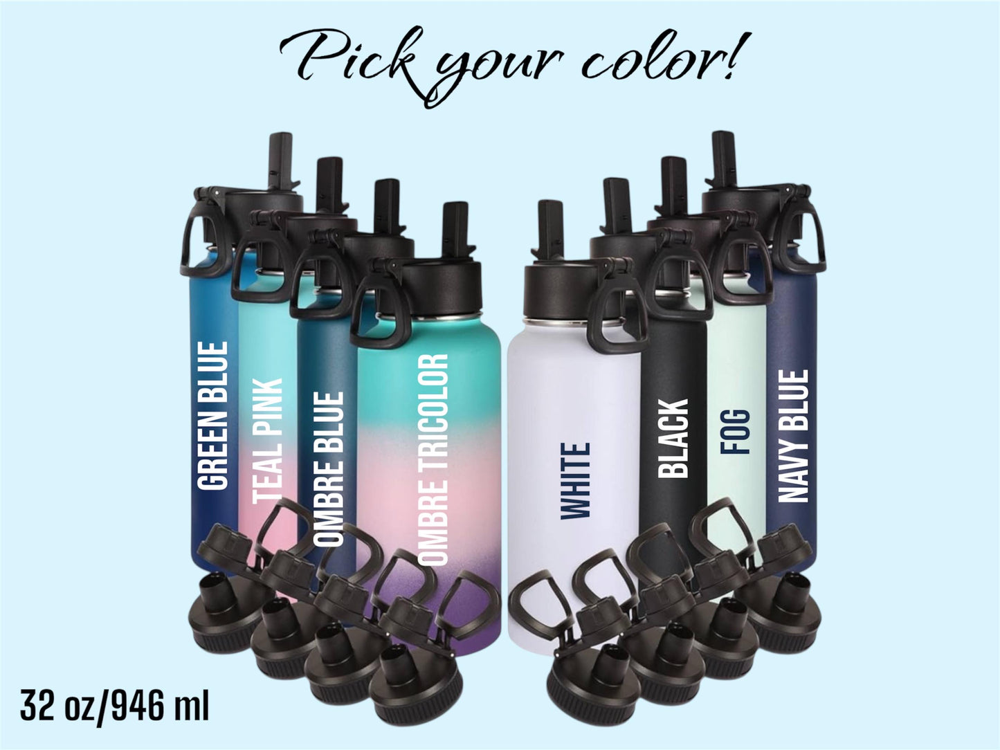 Personalized Baseball Water Bottle: Engraved Stainless Steel Sports Gift