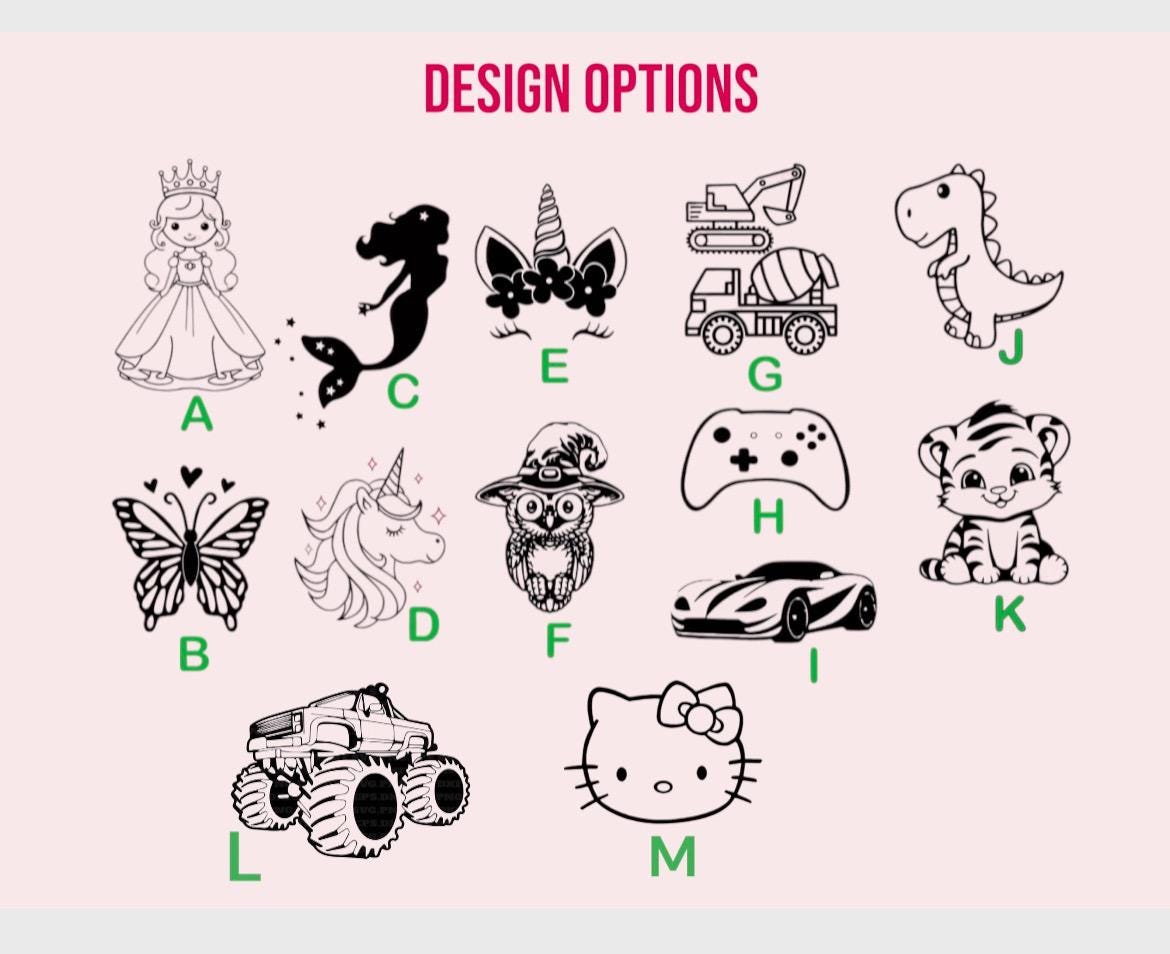 Personalized water bottles for kids Name and favourite character, baby animals, 16 oz insulated cup for school and home,leak proof & straw