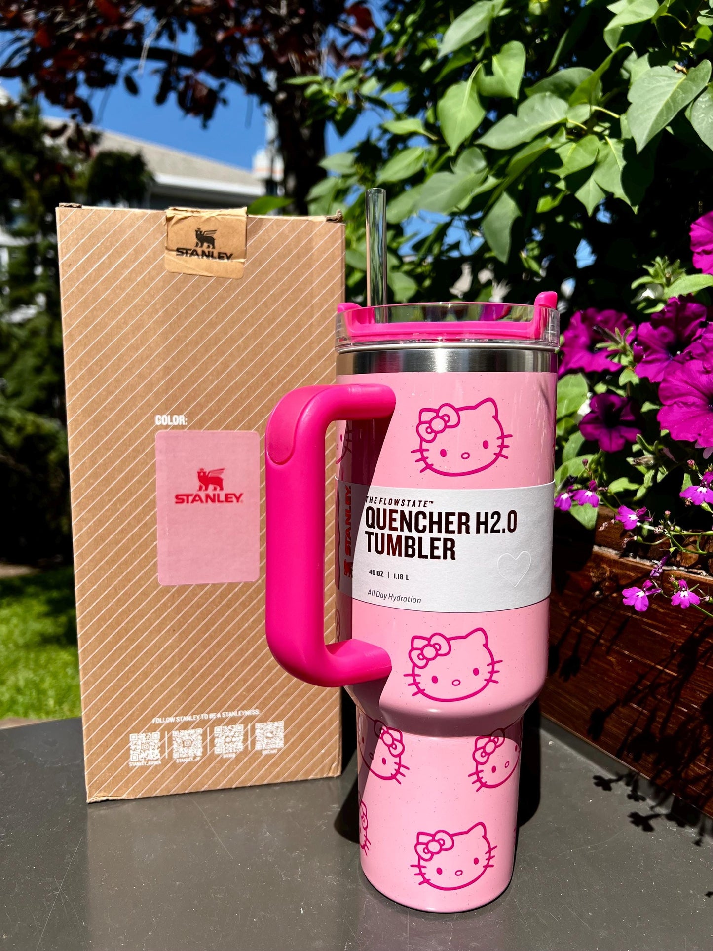 Personalized HK Tumbler: Custom Name Engraved Stanley Cup