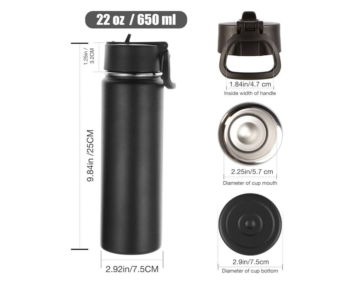 Personalized Star Wars Water Bottle: Engraved Stainless Steel Tumbler