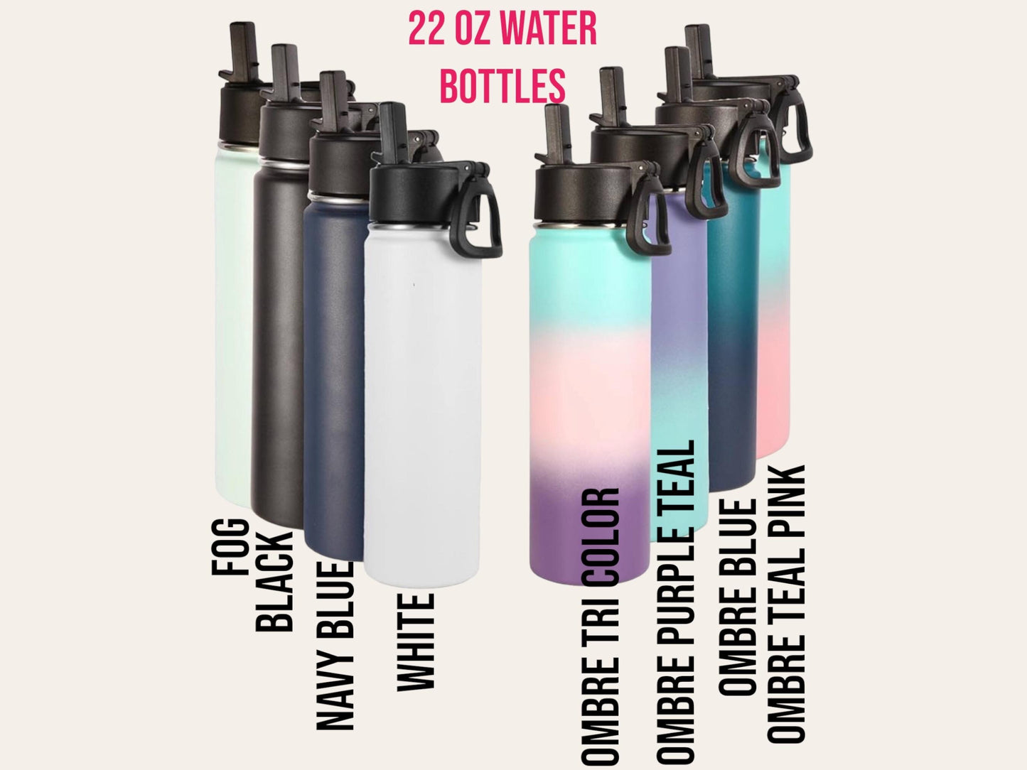 Personalize Bible Verse on 16 Oz/22 0z Water Bottles, Faith-based gift, Godfather Religious quote Baptism gift, Godmother gift, motivational