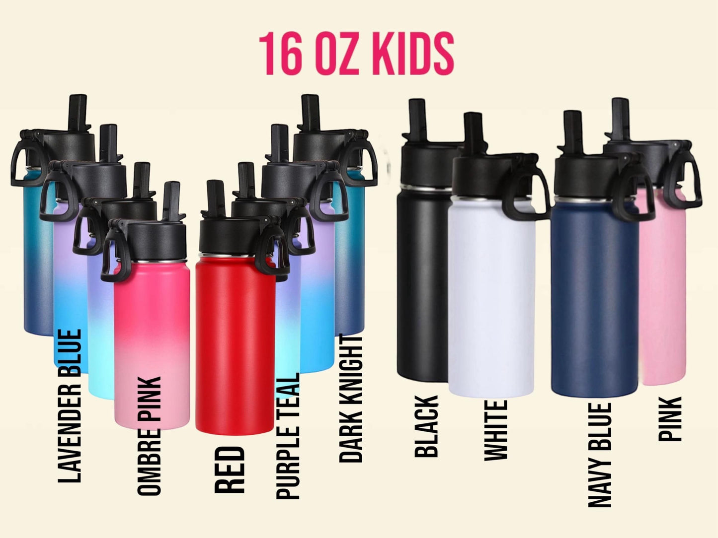 Personalized Spider-Man Tumbler: Engraved Stainless Steel Kids Water Bottle