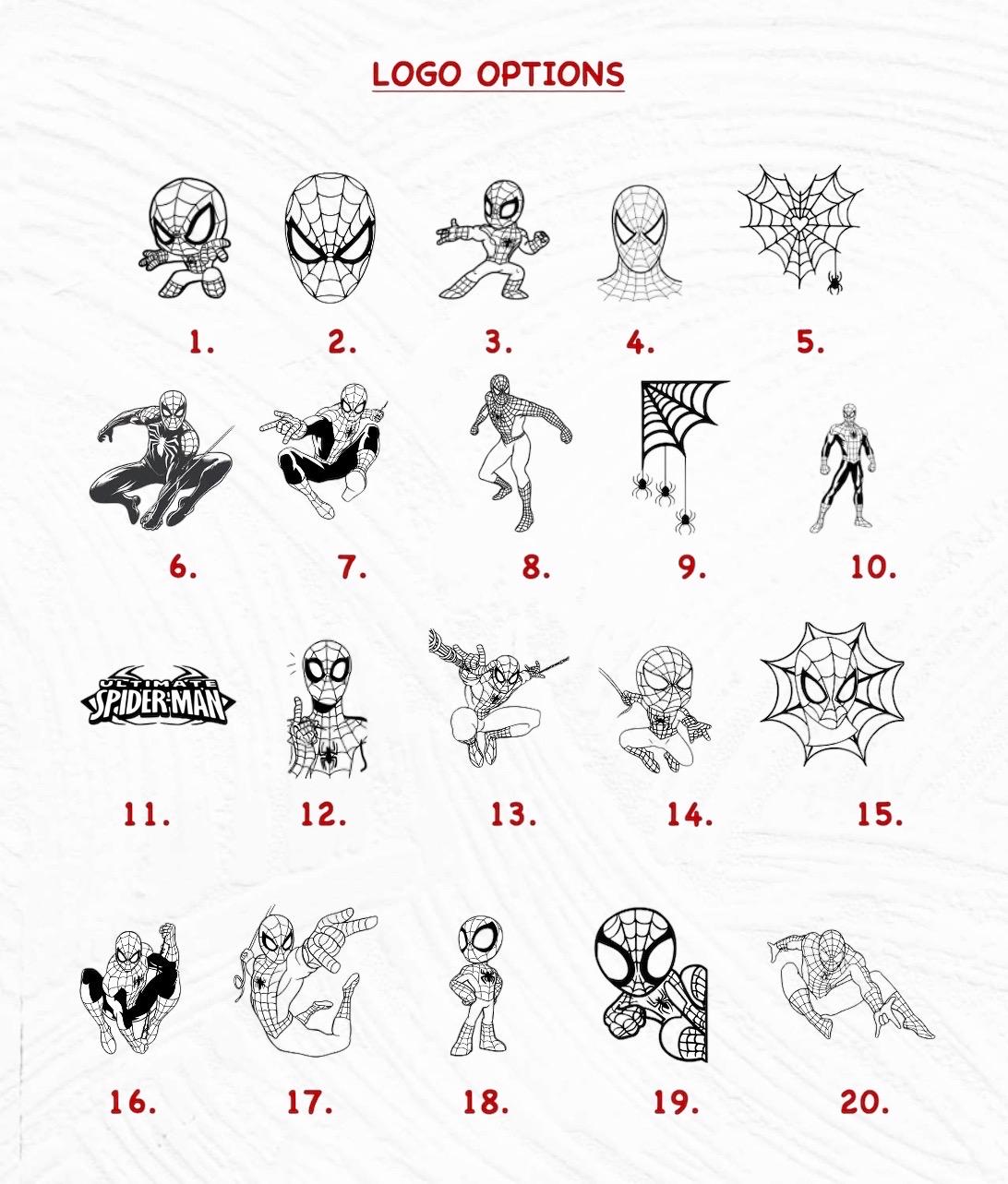 Spider Man Superhero personalized water bottle Avengers Dead pool Marvel Fan birthday gift for kids christmas gift spider man theme engraved