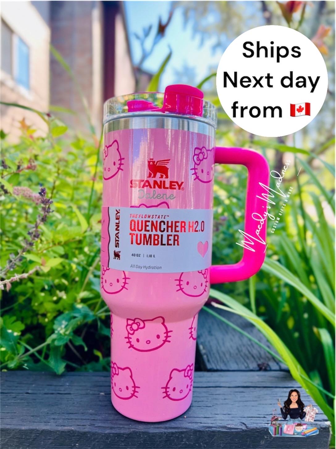 Personalized HK Tumbler: Custom Name Engraved Stanley Cup