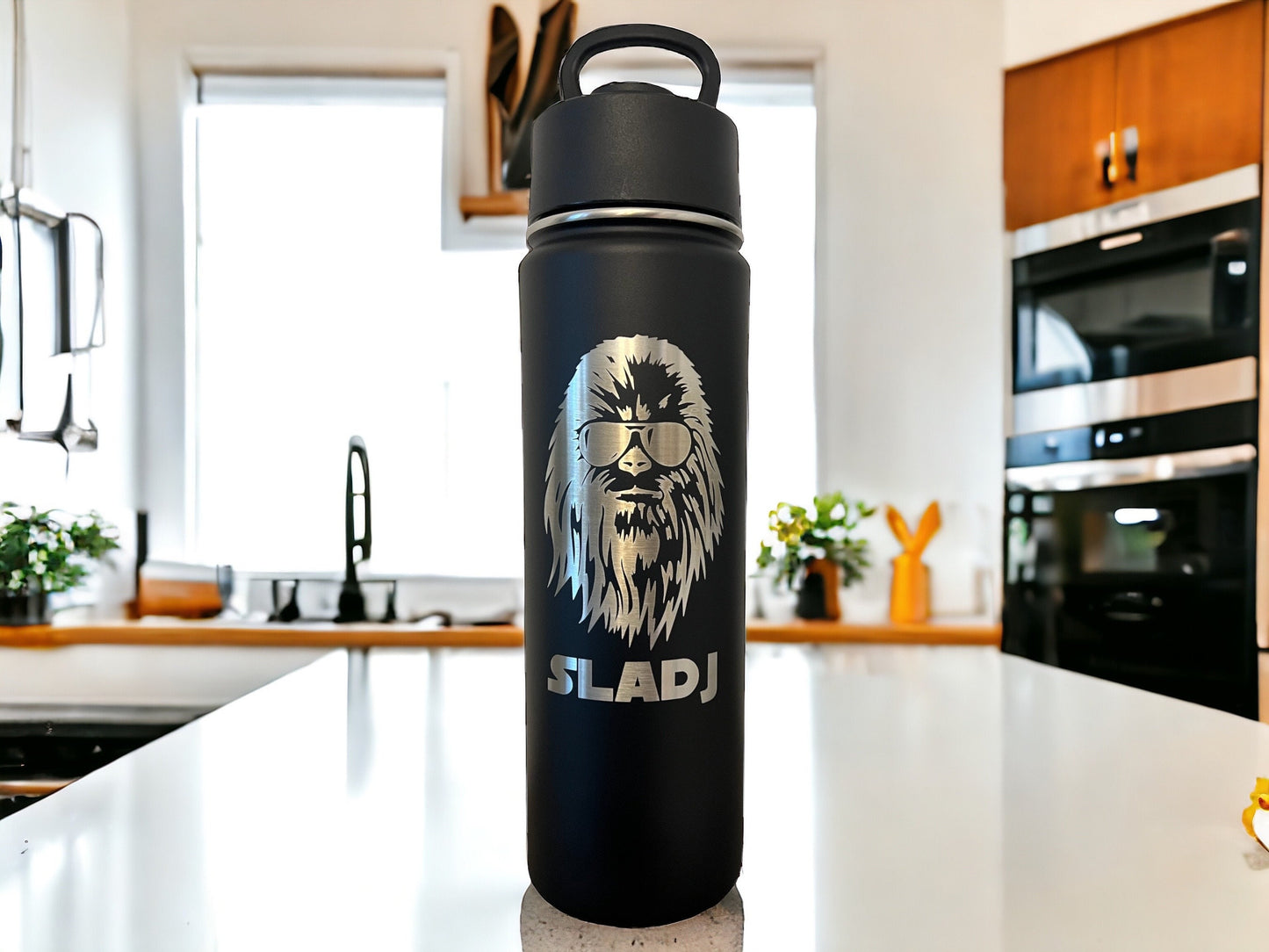 Personalized Star Wars Water Bottle: Engraved Stainless Steel Tumbler