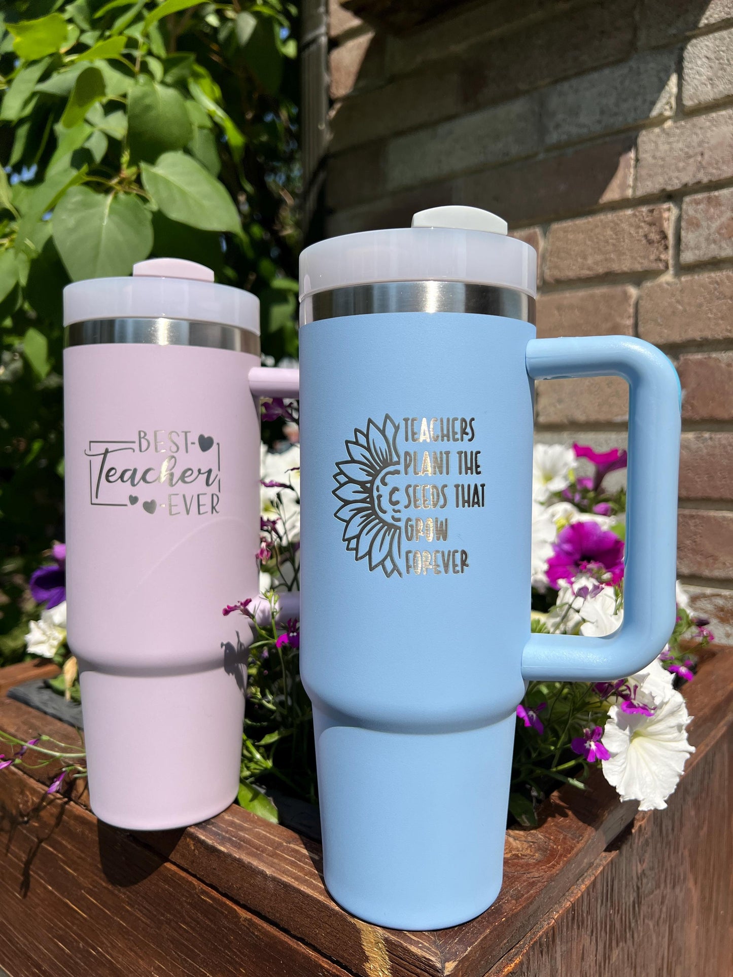 30 oz personalized Name tumbler, Teacher appreciation gift, custom engraved, Travel cup with straw, wedding party gift, Birthday gift
