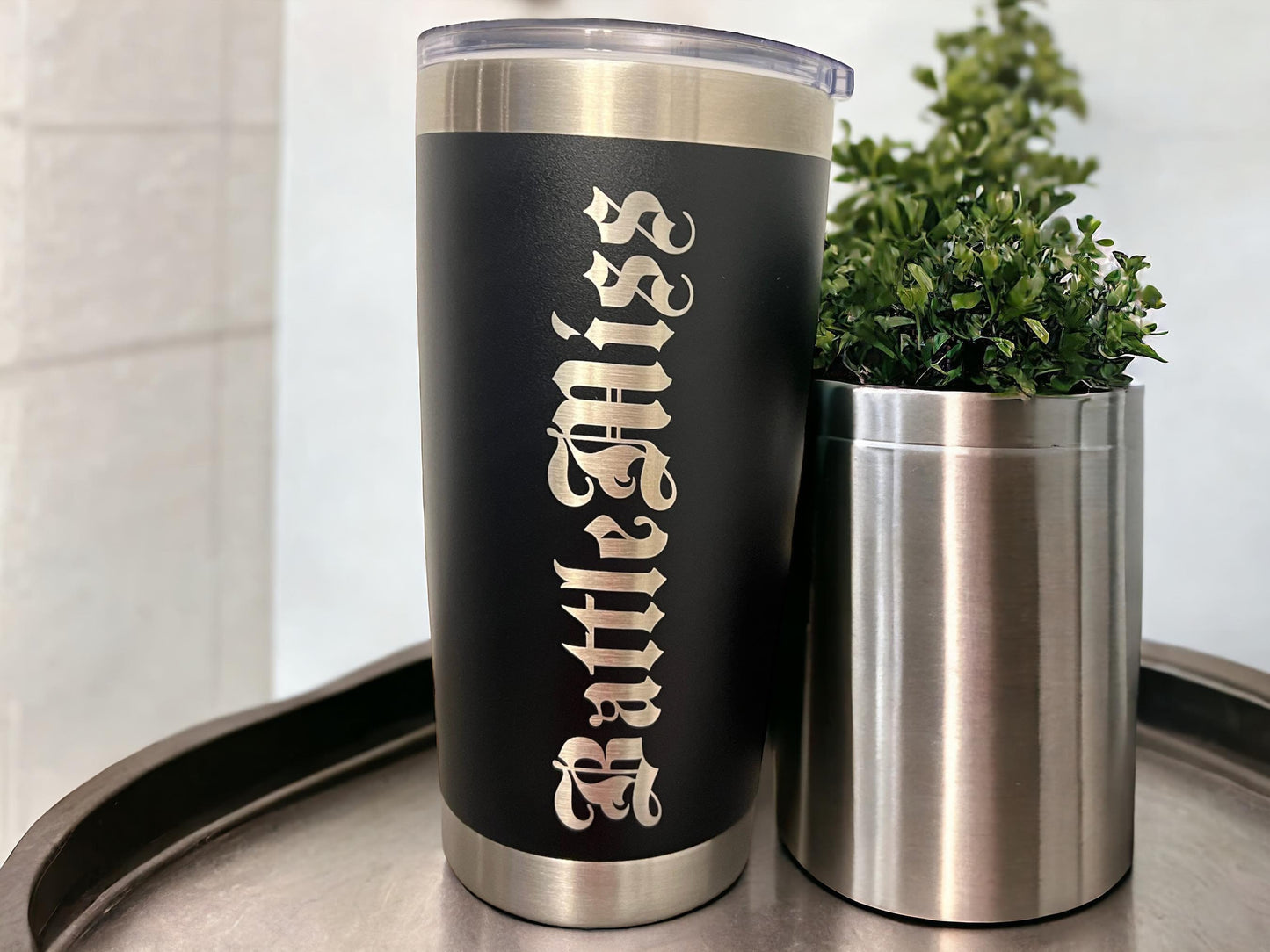 20 oz Custom Engraved Coffee Cup | Personalized Stainless Mug | Laser Engraved Name Tumbler | Coffee Lover Gift | Travel Mug | insulated mug
