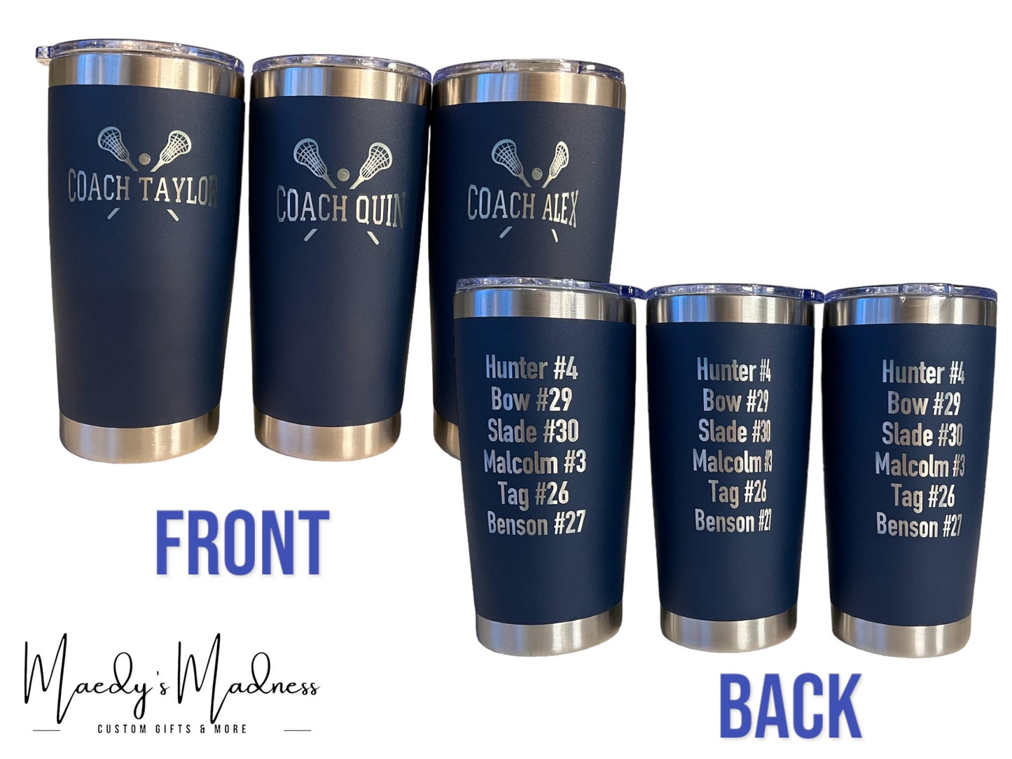 Personalized Basketball Coach gift, 20 0z stainless Tumbler, Hot or Cold drinks, Customized engraved sports cup for coaches, Basketball gift