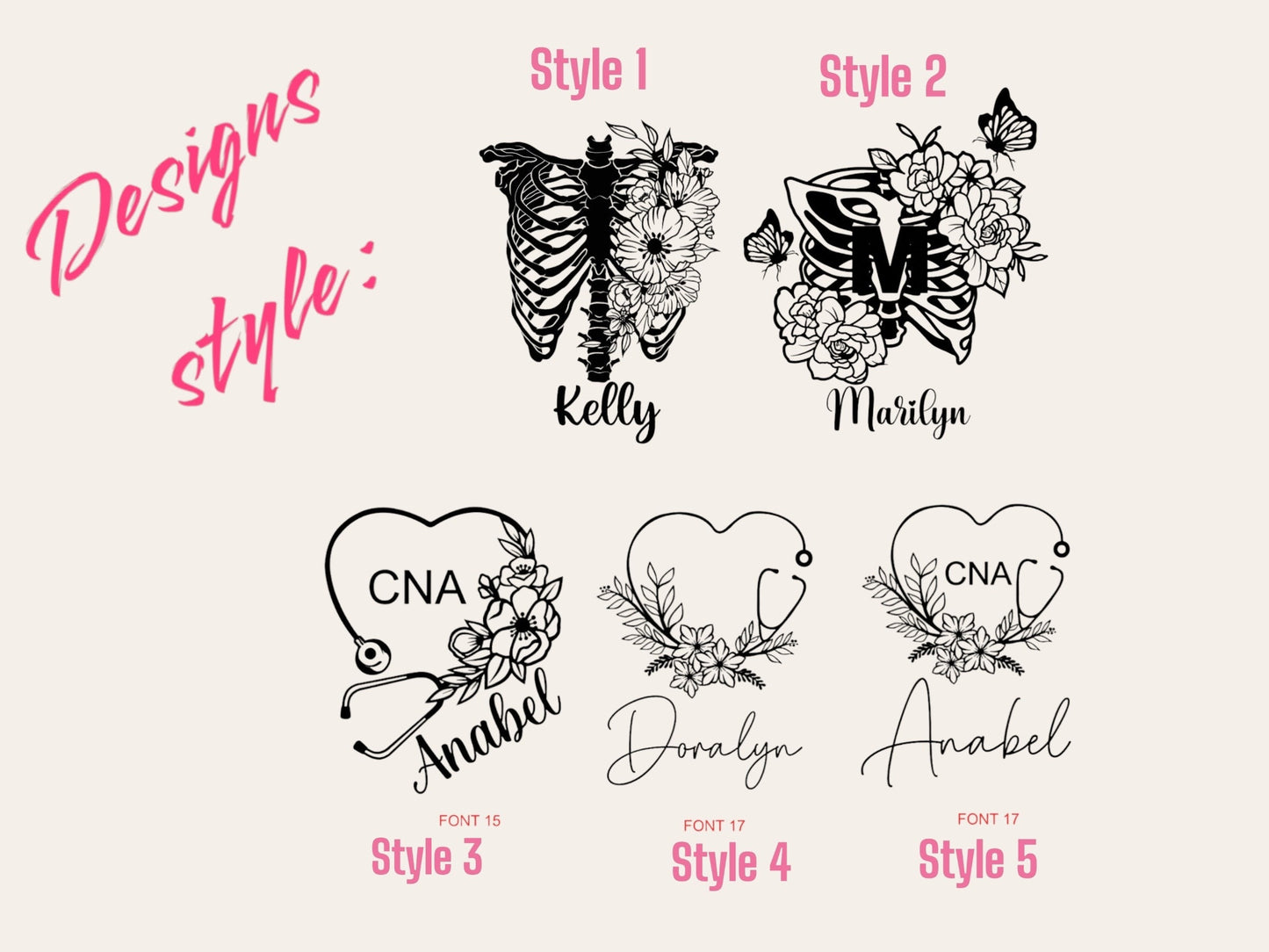 Personalized Stethoscope Tumbler: Engraved 20 oz Coffee Cup, Nurse Gift