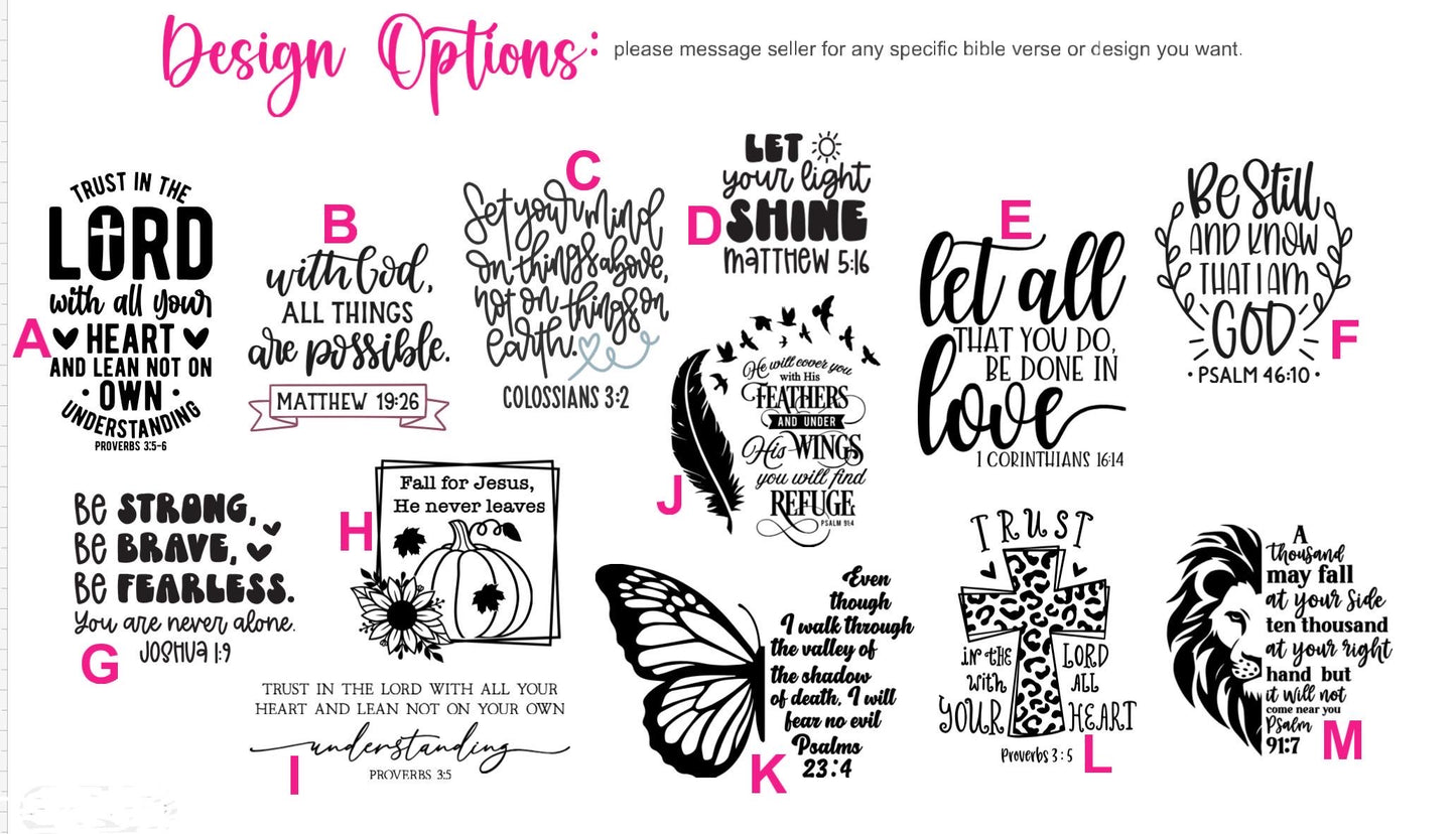 Personalized Bible Verse Water Bottle: Stainless Steel Tumbler, Christian Gift