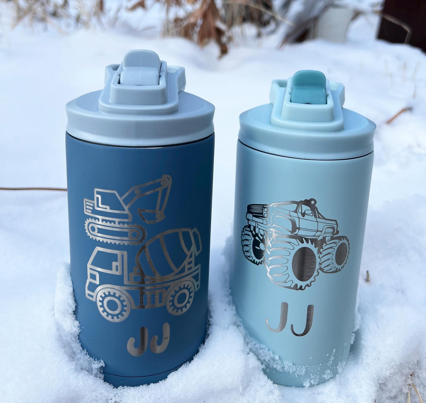 Personalized 12 oz Maars bottle, Infant/toddler water bottle, leak proof fits backpack, BPA free safe water bottle, engraved gifts for kids