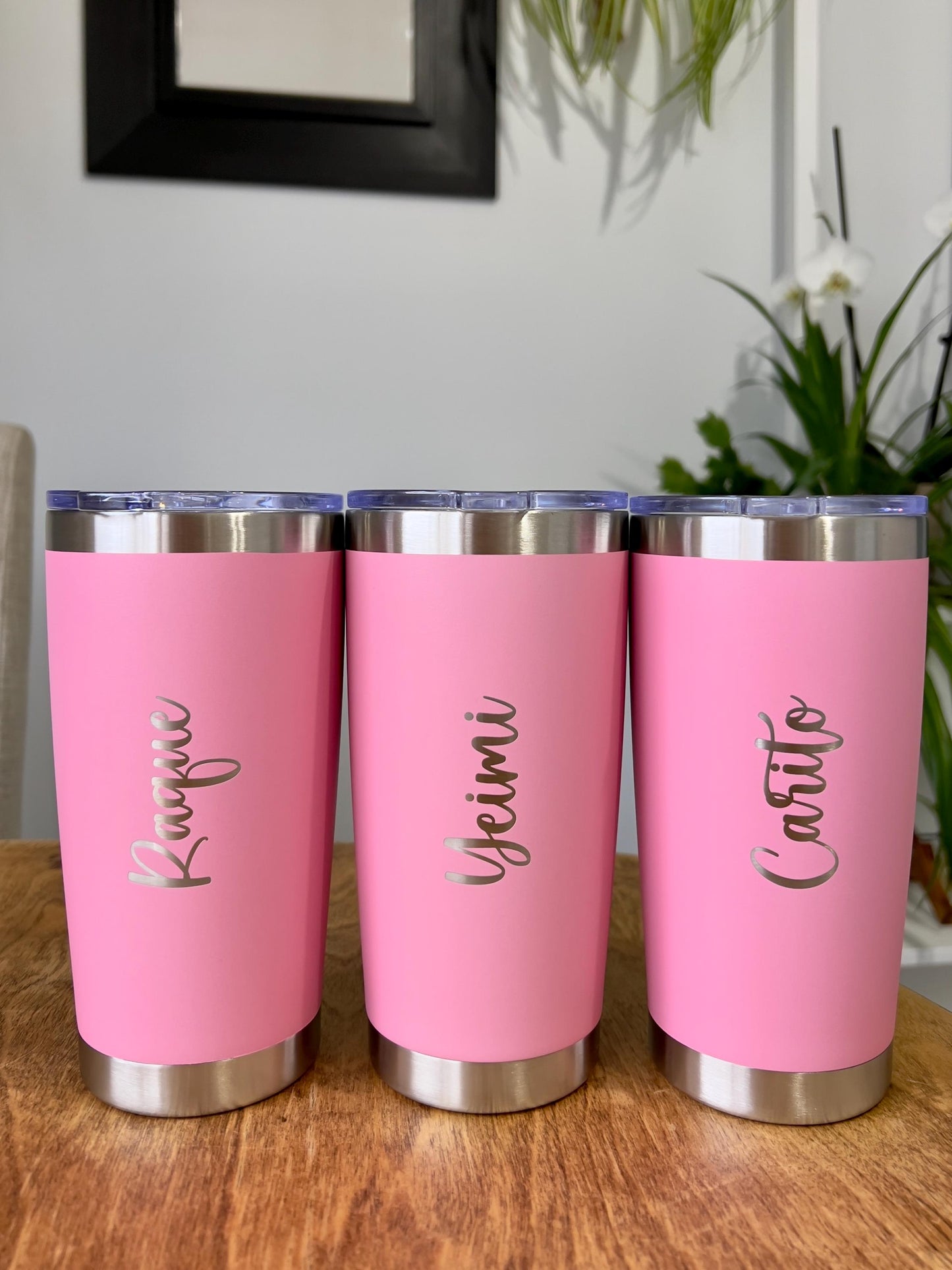 Personalized Cheer Coach 20 oz Tumbler: Laser Engraved Gift