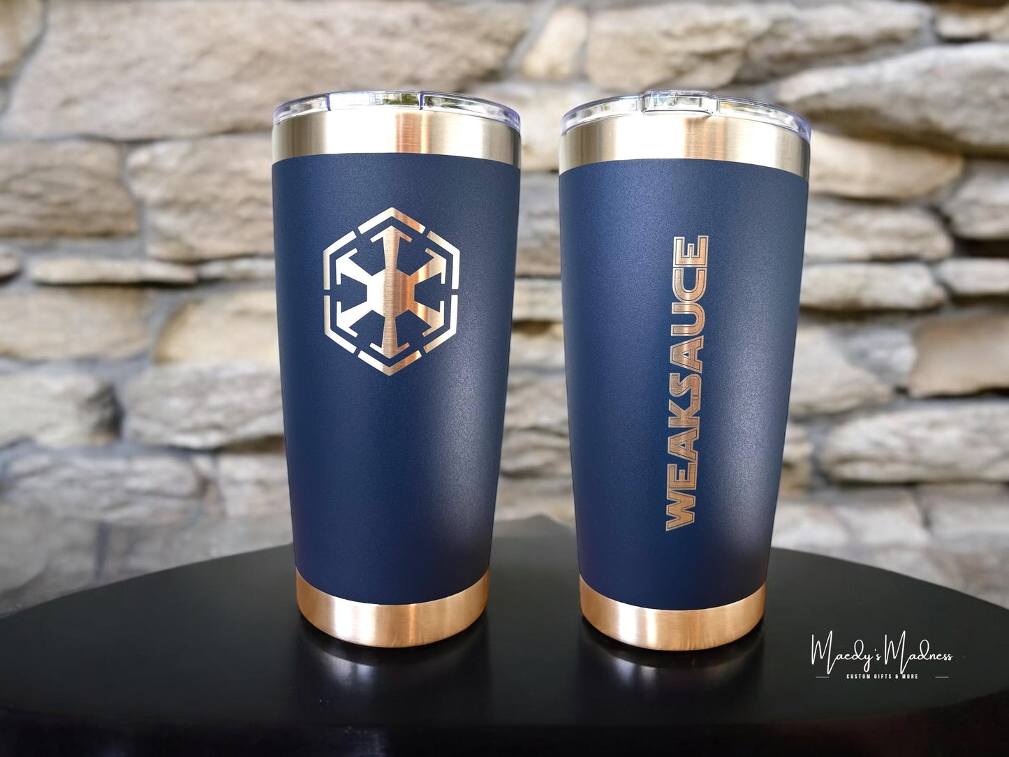 Star Wars theme engraved 20 0z stainless Tumbler, Sith Logo, Darth Vader, Father’s Day Custom engraved gift for Star Wars fan, gift for Dad